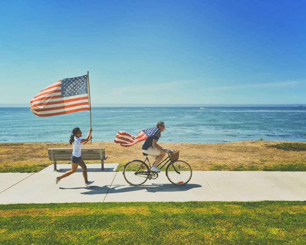 Vliegen naar Amerika