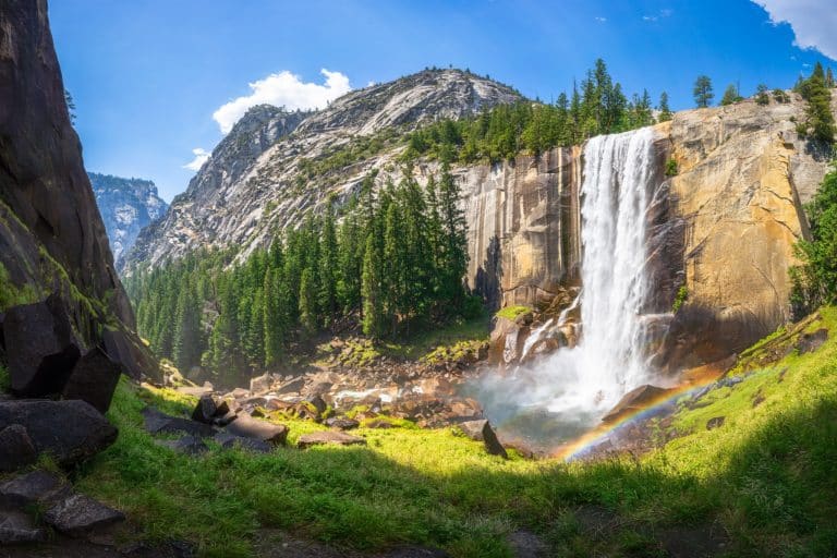 Vernal Fall in Yosemite National Park, Californië