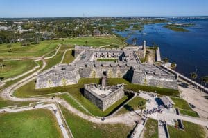 Castillo de San Marcos in St. Augustine, Florida