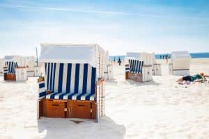 Strandstoelen opSt. Pete Beach, Florida