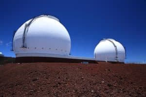Mauna Kea telescopen op Big Island, Hawaii