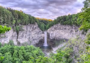 Waterval in Taughannock Falls State Park New York