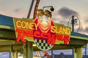 Coney Island Raceway attractie in New York City
