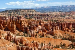 Uitzicht op amfitheater van Bryce Canyon in Utah