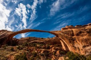Landscape Arch in Arches National Park, Utah