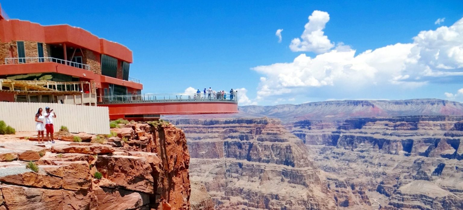 Grand Canyon Skywalk bij West Rim Arizona