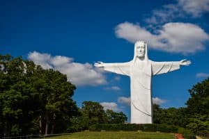 Christusbeeld ‘Christ of the Ozarks’ in Arkansas