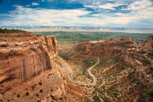 Weg door canyon in Grand Junction, Colorado