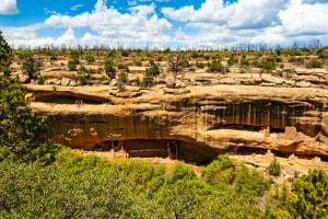 Klipwoningen in Mesa Verde National Park, Colorado