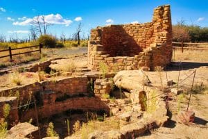 Ronde kiva in Mesa Verde National Park, Colorado