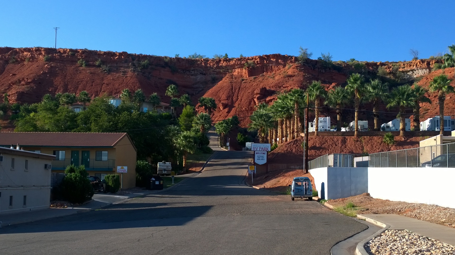 St. George - Utah - Zuidwest Amerika - weg
