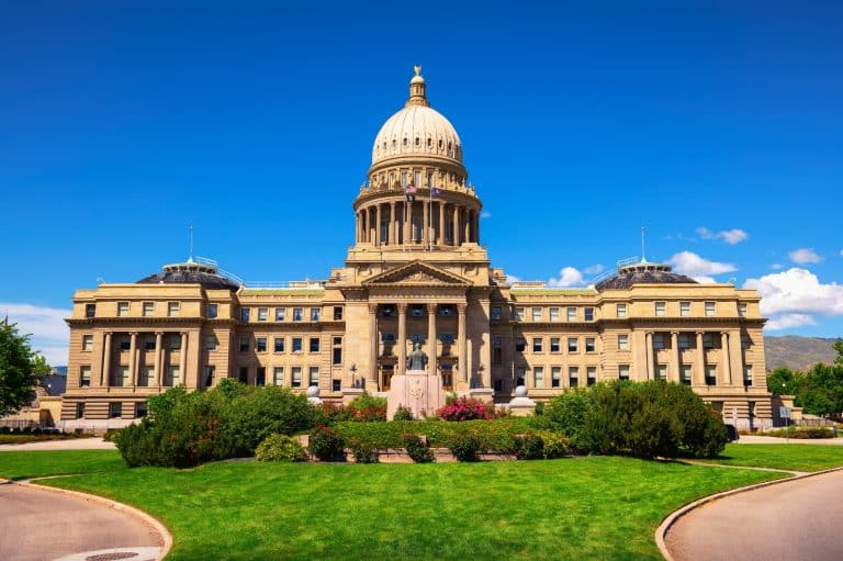 Het Statehouse van Boise, Idaho