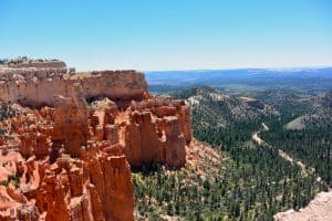 Bryce Canyon met hoodoos en bossen in Utah