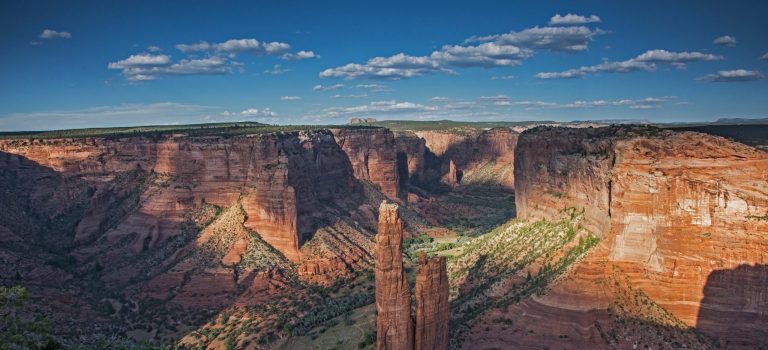 Spider Rock in Canyon de Chelly, Arizona