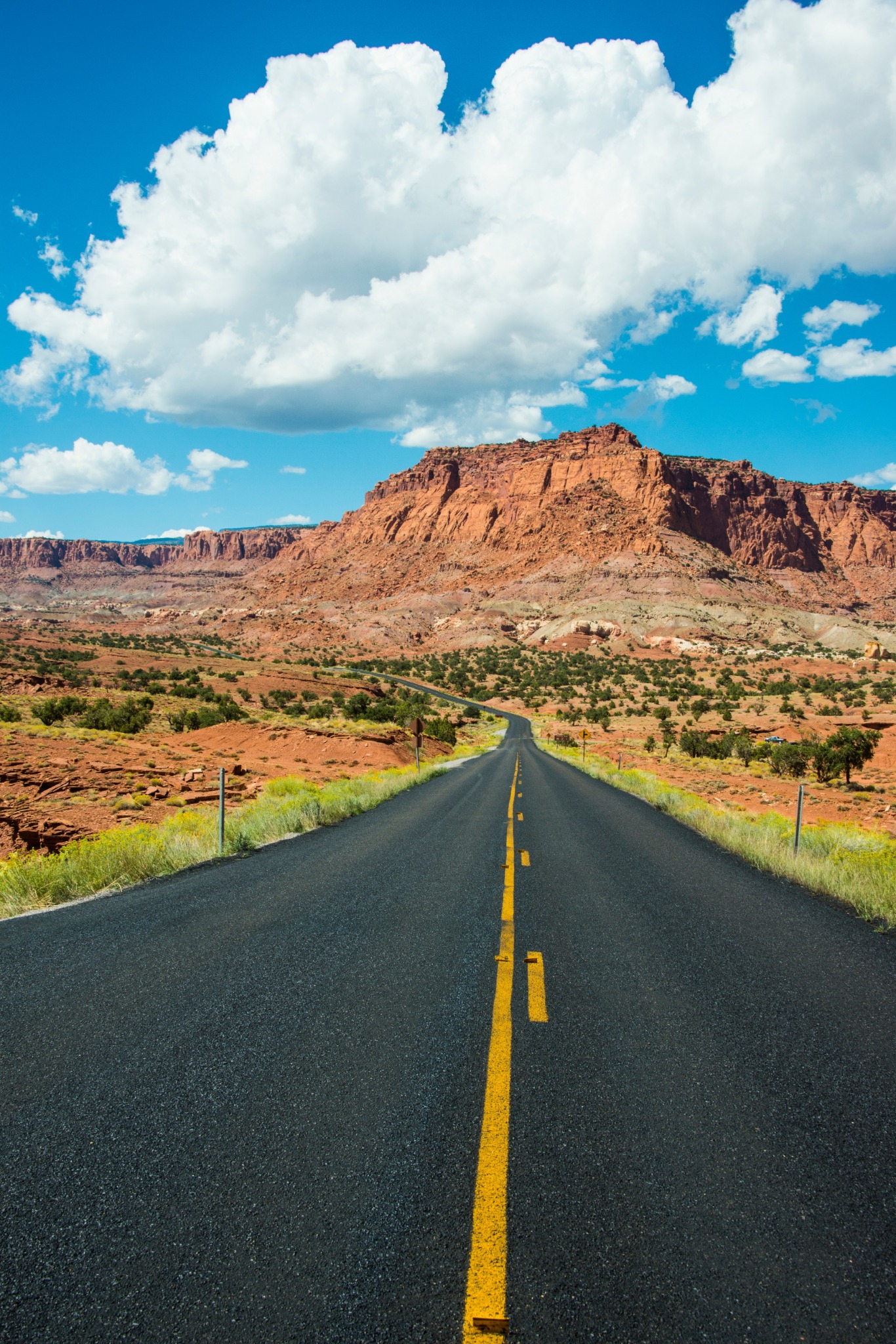 Weg in Capitol Reef National Park, Utah