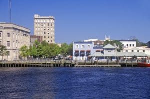 Waterfront,Of,Wilmington,Across,The,Cape,Fear,Rive,In,North
