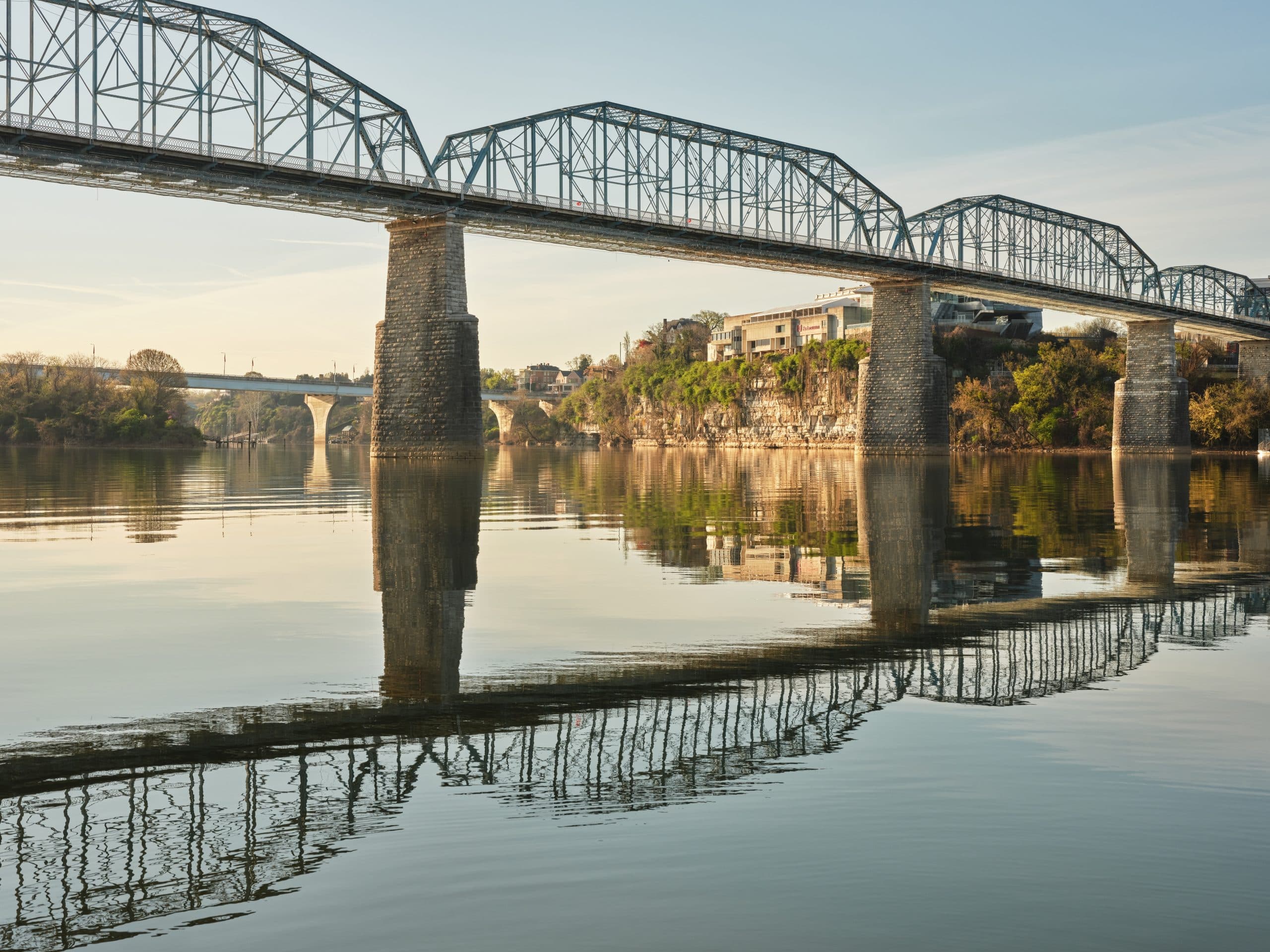Brug over de Tennessee River in Chattanooga