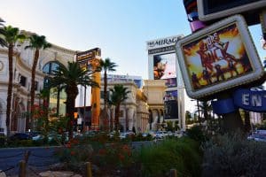 Las Vegas met The Mirage en Forum Shops