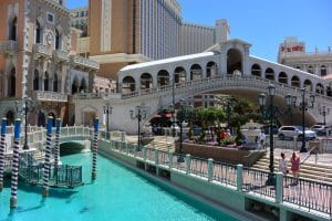 Las Vegas met The Venetian en kanaal
