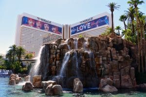 Las Vegas The Mirage met waterval