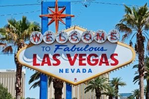 Las Vegas Welcome to Fabulous Las Vegas bord