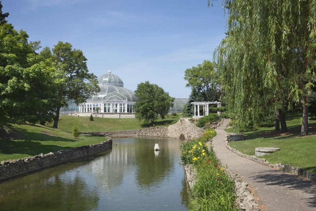 Como Park Conservatory in Saint Paul, Minnesota