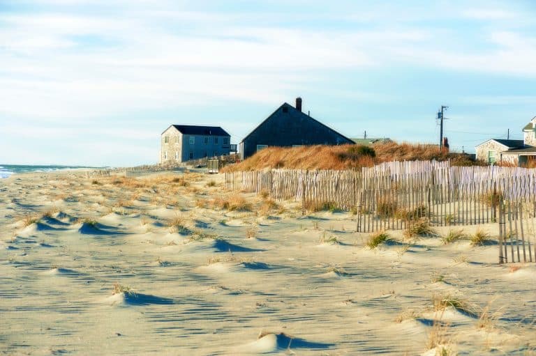 Strand en duinen bij Martha’s Vineyard, Massachusetts