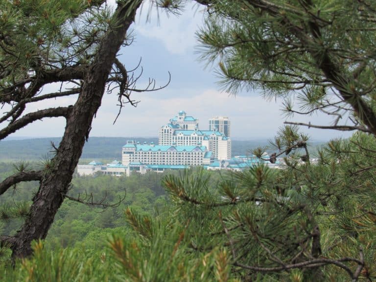 Foxwoods casino op Mashantucket Pequot Reservation Connecticut