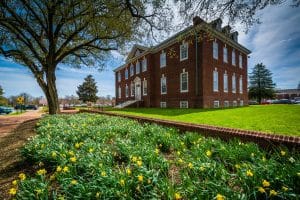 Historisch gerechtsgebouw in Dover Delaware