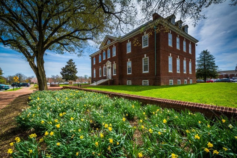 Historisch gerechtsgebouw in Dover Delaware