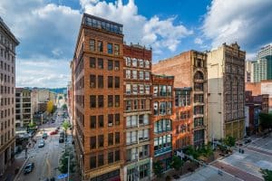 Historische gebouwen in Pittsburgh Pennsylvania