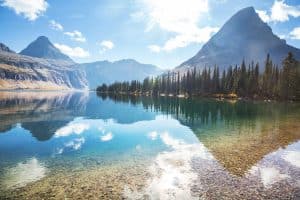 Hidden Lake in Glacier National Park, Montana
