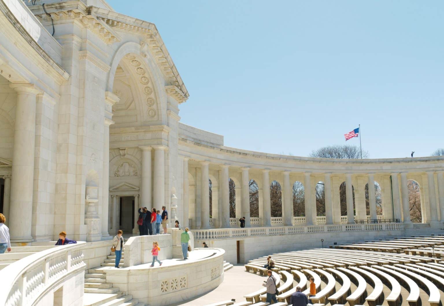 Amfitheater in Arlington National Cemetery, Virginia