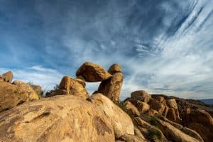Balancing Rock in Big Bend National Park Texas