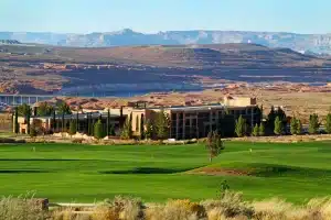 Buitenaanzicht van Marriott Courtyard in Page, Arizona