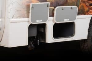 Cruise America C18 Ultra Compact opbergruimte