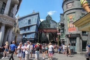 Diagon Alley in Universal Studios Orlando, Florida