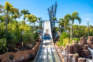 Waterattractie in SeaWorld Orlando, Florida