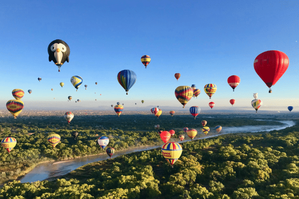 Ballooning Festival, Albuquerque, New Mexico