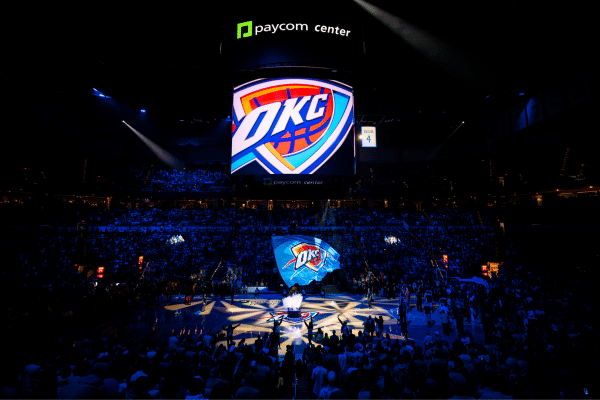 Thunder Basketball Game at Paycom Arena