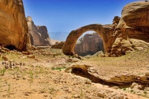 Navajo Arch in Bridge Canyon, Arizona