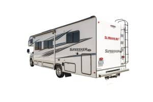 Achterzijde El Monte FS Family Sleeper camper
