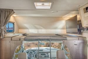 Alkoofbed El Monte FS Family Sleeper boven cabine