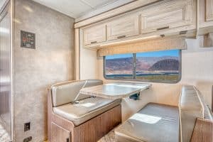 Dinette El Monte FS Family Sleeper camper