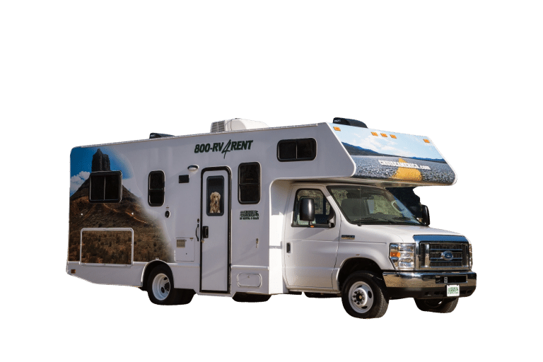 Cruise America C25 camper in natuur