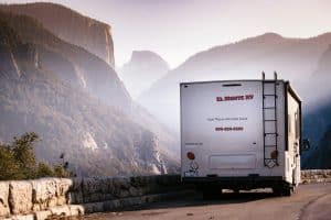 Achterzijde El Monte C-Large in Yosemite
