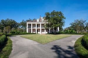 Historisch landhuis Oak Alley Plantation in Vacherie, Louisiana