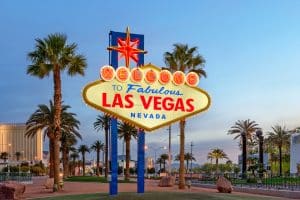 Welcome to Fabulous Las Vegas-bord in Nevada