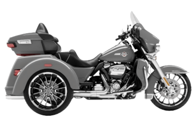 Harley Davidson Tri Glide Ultra trike met topkoffer