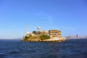 Alcatraz eiland in San Francisco Californië